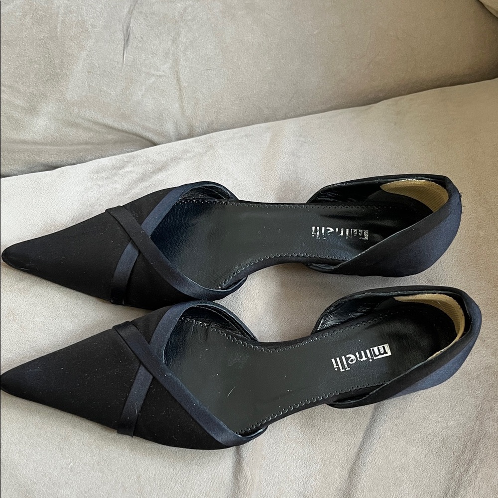 Elegant Black Pointed-Toe Women's Shoes